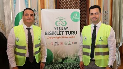 Yeşilay’dan Türkiye Genelinde Dev Bisiklet Çeşidi