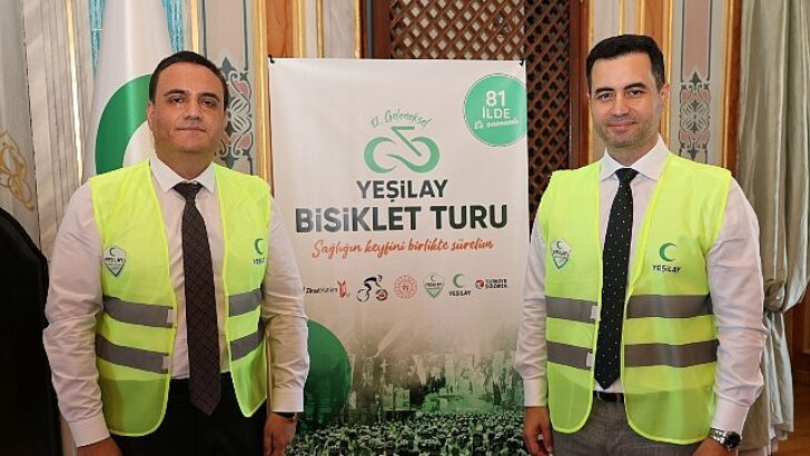 Yeşilay’dan Türkiye Genelinde Dev Bisiklet Çeşidi