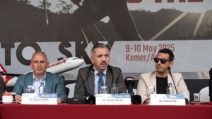 Yüzlerce koşucu Kemer’de denizden gökyüzüne koşacak