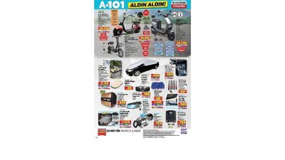12 Haziran’da A101’de Moped Eserleri Satışta