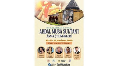 Abdal Musa Anma Aktiflikleri başlıyor