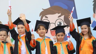 Ahlatlıbel’de Çankayalı Çocukların Mezuniyet Sevinci