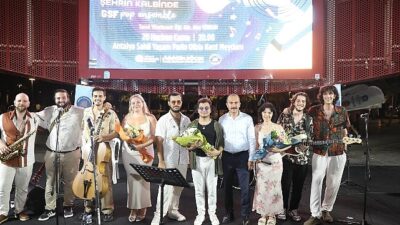 Akdeniz akşamları ‘Müzik Kentin Kalbinde’ konseriyle renkleniyor