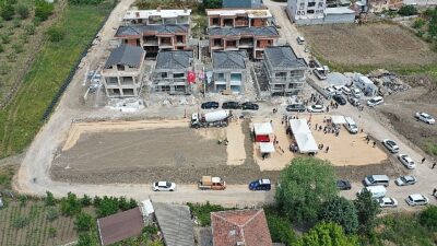 Aksungur Spor Tesisi için birinci harç döküldü