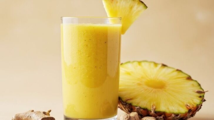 Ananaslı Baharatlı Smoothie