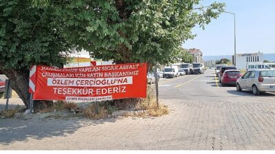 Aydın Büyükşehir Belediyesi Yol Üretim ve Yenileme Çalışmalarına Devam Ediyor