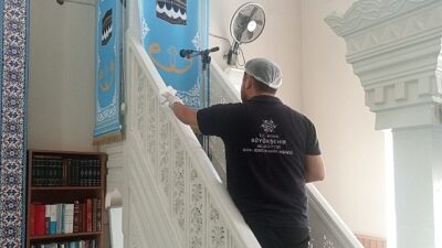 Aydın Büyükşehir Belediyesi’nden Kurban Bayramı Öncesi Mescitlerde Paklık