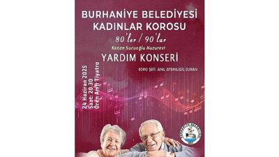 Burhaniye Belediyesi Kadınlar Korosu’ndan Yardım Konseri