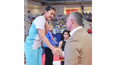 Büyükakın’a spora verdiği takviye için teşekkür