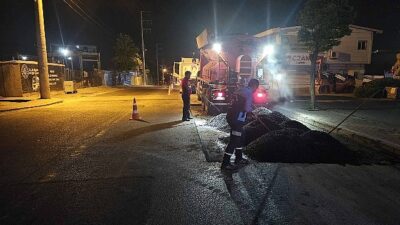 Büyükşehir alanda, yollar 7/24 inançta
