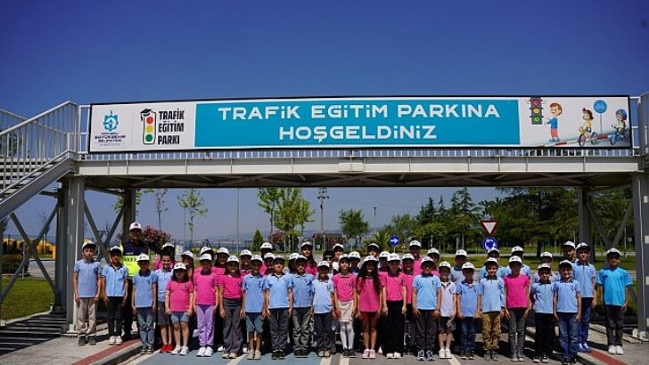 Büyükşehir’in Trafik Eğitim Parkı’na ağır ilgi