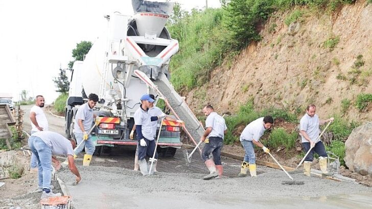Canik Belediyesi’nden Kırsalda Ulaşım Atağı