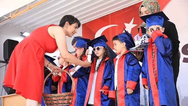 Çocuk Gelişim Merkezleri’nde Mezuniyet Coşkusu