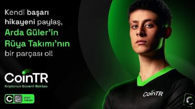 CoinTR ve Arda Güler’den hayal ekibi