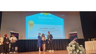 Egeli genç araştırmacıya birincilik mükafatı
