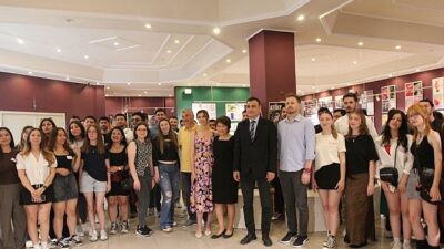 Egeli Grafik Tasarım öğrencilerinden yıl sonu standı