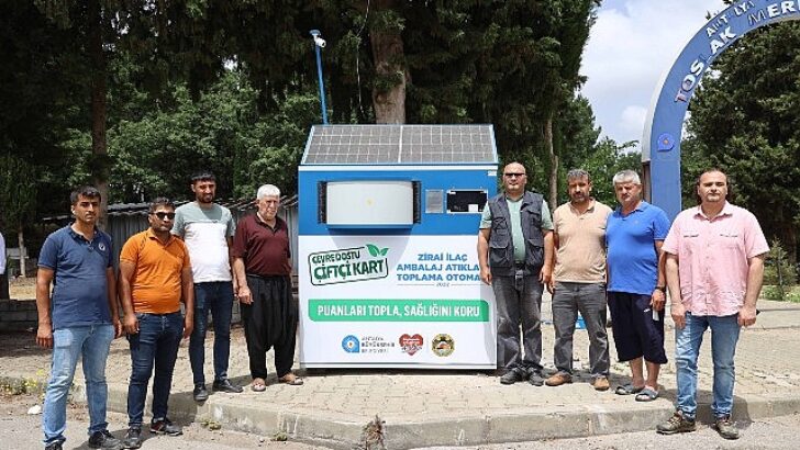 Etraf Dostu Çiftçi Kart projesi 4 ilçede daha hayata geçti