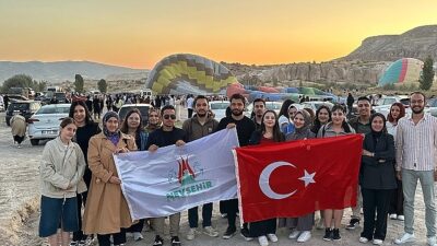 Finallerin Bitimiyle Üniversite Öğrencilerine Balon Seyri Aktifliği