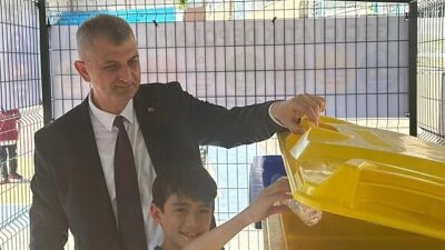 Gölcük Belediyesi’nden öğrencilere sıfır atık eğitim sahası