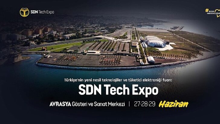 Güç ve Tabii Kaynaklar Bakanı Bayraktar SDN Tech Expo Sahnesinde