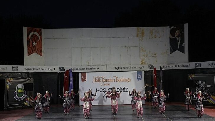 İnegöl’de Halk Dansları Gecesi İle Yaz Etkinlikleri Başladı
