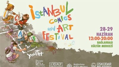 İstanbul Comics and Arka Şenlik (ICAF) Youth Üsküdar’da