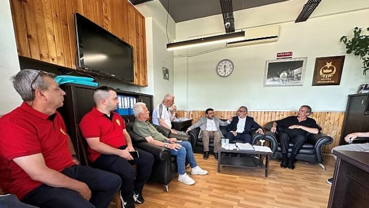 İstekli kahramanlara moral ziyareti