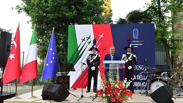 İtalya Cumhuriyet Günü İstanbul’da Görkemli Bir Aktiflikle Kutlandı