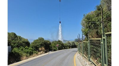 İzmir İtfaiyesi’nin uğraşlarıyla tüm yangınlar denetim altına alındı