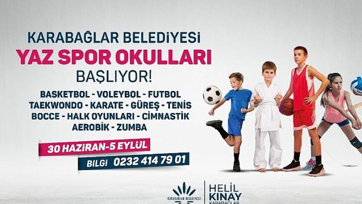Karabağlar’da Yaz Sporla Hoş