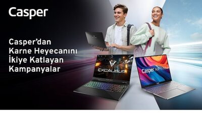Karne coşkusu teknoloji ile buluştu Casper’dan karne heyecanını ikiye katlayan kampanyalar