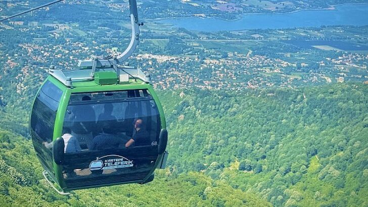 Kartepe Teleferik, bayramda ilgi odağı oldu