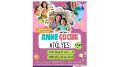 KO-MEK’te “Anne-Çocuk Atölyesi” başlıyor