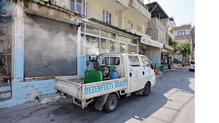 Konak’ta sivrisineklere karşı aktif uğraş