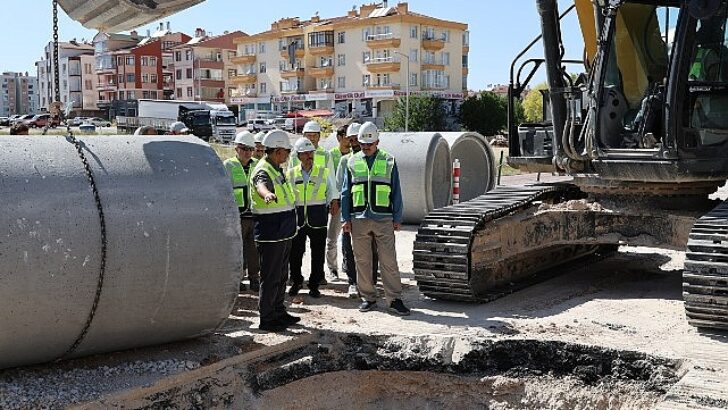 Lider Altay: “2. Etabı Devam Eden Kanalizasyon Master Planı İle Muhtemel Taşkınları Önüne Geçeceğiz”