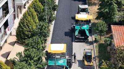 Lider Çerçioğlu Efeler’in yollarını yeniliyor