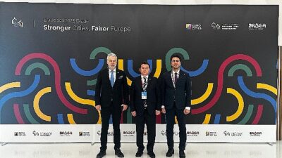 Lider Erkan Aydın Portekiz’de Eurocities ‘Call To Action’ mukavelesini imzaladı
