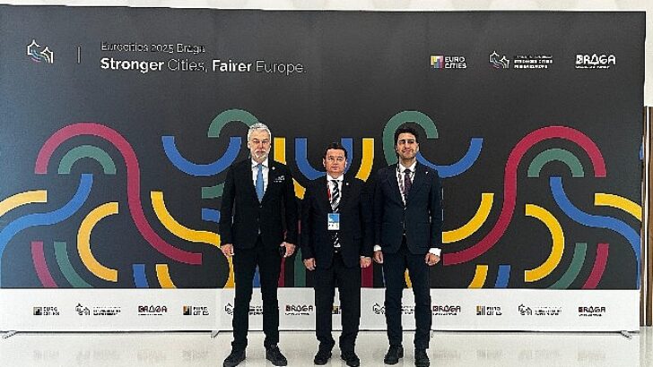 Lider Erkan Aydın Portekiz’de Eurocities ‘Call To Action’ mukavelesini imzaladı