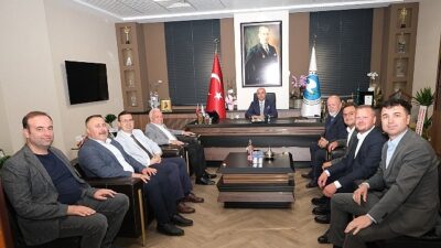 Lider Şadi Özdemir’den Marmarabirlik’e iyi olsun ziyareti