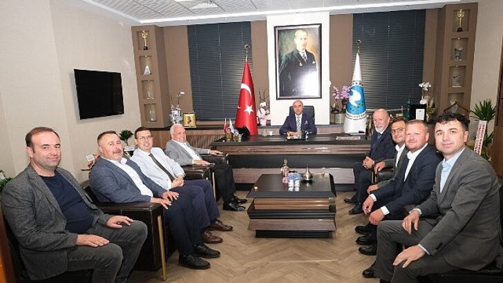 Lider Şadi Özdemir’den Marmarabirlik’e iyi olsun ziyareti