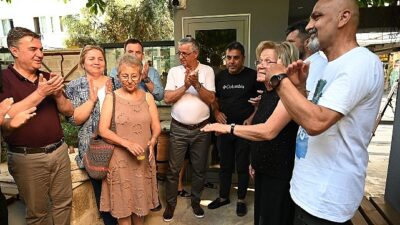 Lider Topaloğlu fotoğraf ve baskı standına katıldı