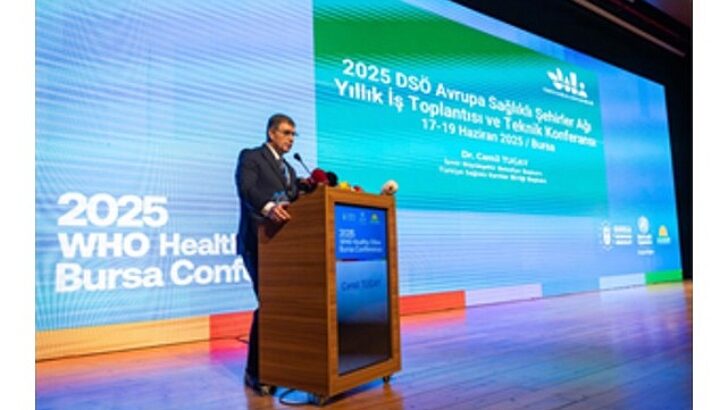 Lider Tugay’dan Bursa’da düzenlenen DSÖ Avrupa Sağlıklı Kentler Ağı Konferansı’nda barış bildirisi