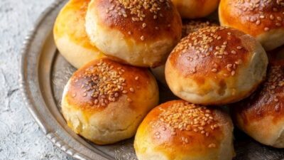 Mayalı Patlıcanlı Poğaça