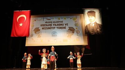 Nilüfer Belediyesi kreşlerinde yıl sonu heyecanı