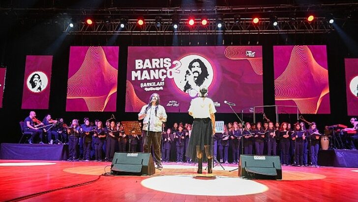 Selçuklu Belediyesi Sanat Akademisi Çocuk Korosu’ndan Barış Manço’ya Vefa Konseri