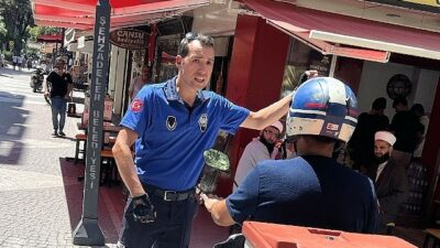 Sevgi Yollarını Kullanan Motosiklet Şoförlerine Kontrol