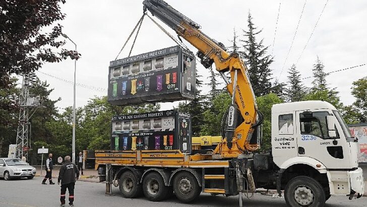 Taşınabilir Atık Getirme Merkezi Hizmete Girdi
