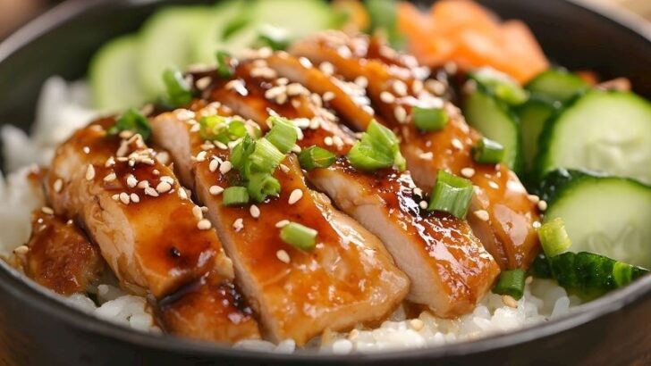 Tavuklu Teriyaki Donburi
