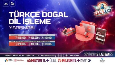 TEKNOFEST Türkçe Doğal Dil İşleme Yarışması Başvuruları Devam Ediyor