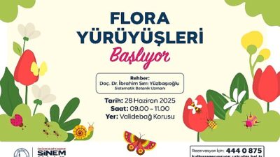 Üsküdar’da Flora Yürüyüşleri Başlıyor